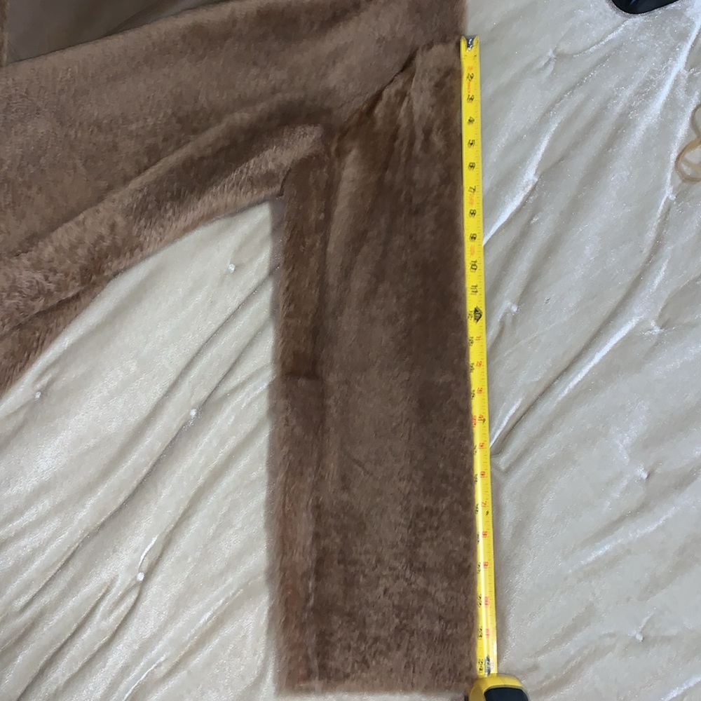 Vince NWT Real Shearling Reversible Belted Long Coat - Picture 13 of 15